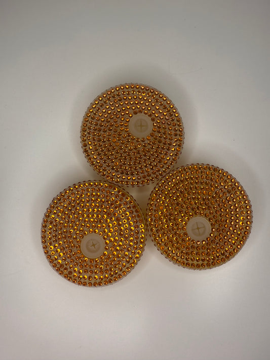 Orange Bling Lid
