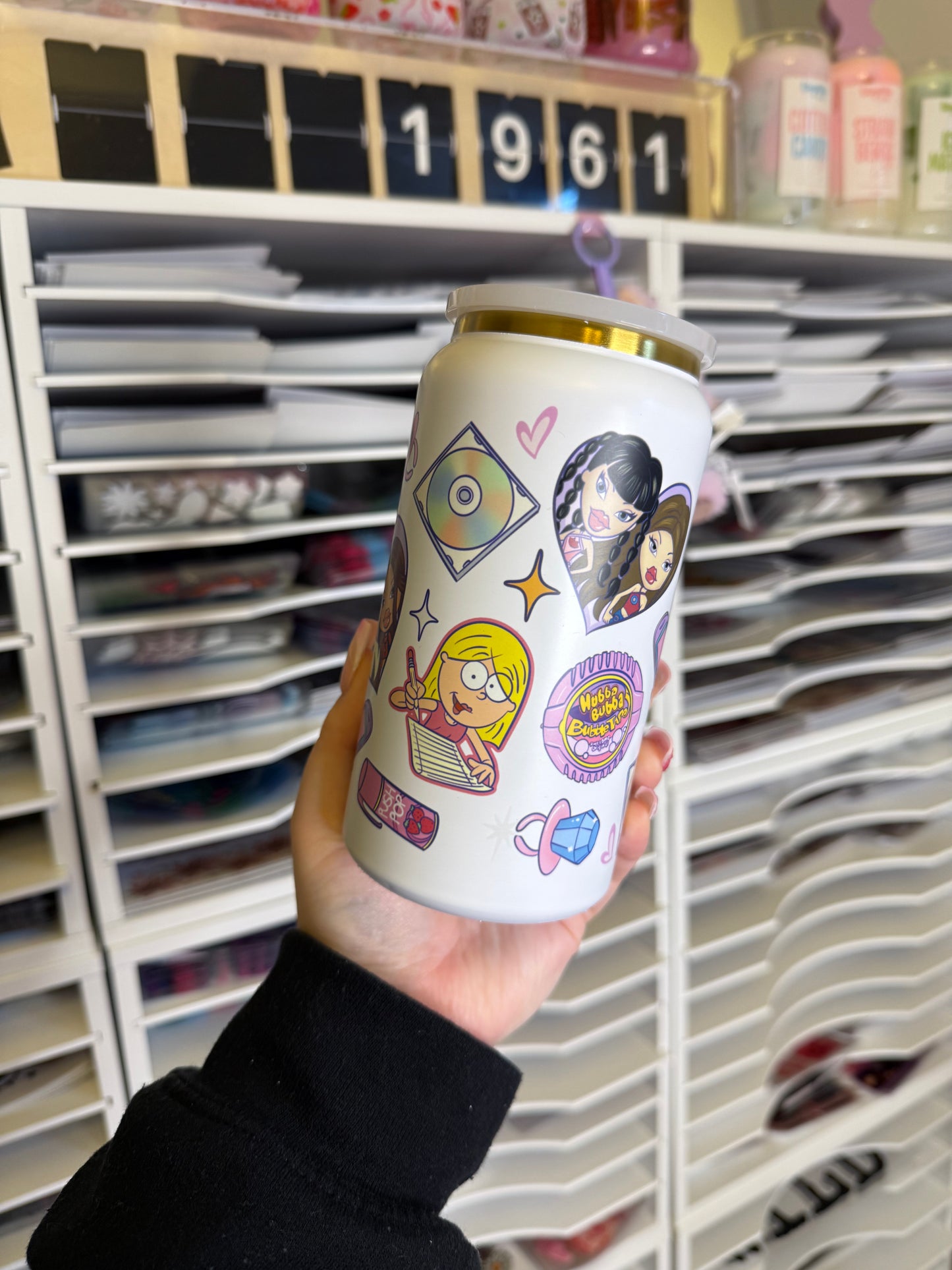 16oz Coloured Sublimation Cup