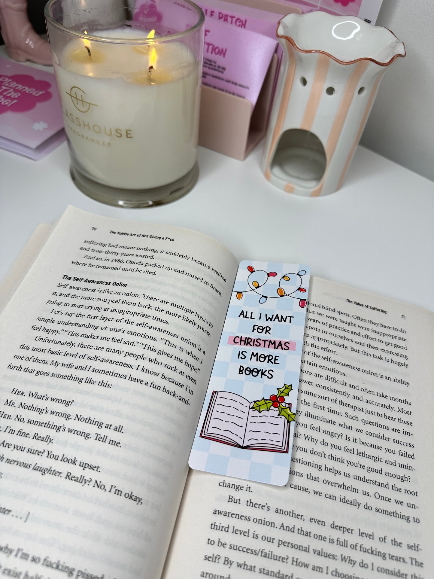 All I Want For Christmas Bookmark