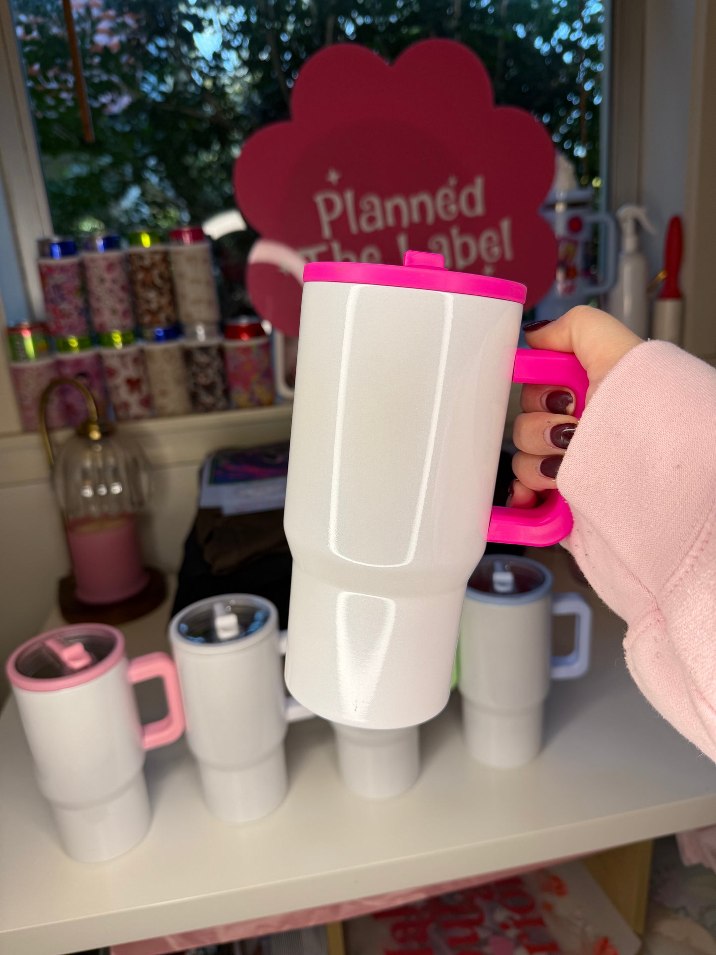 20oz Spill Proof Shimmer Tumbler