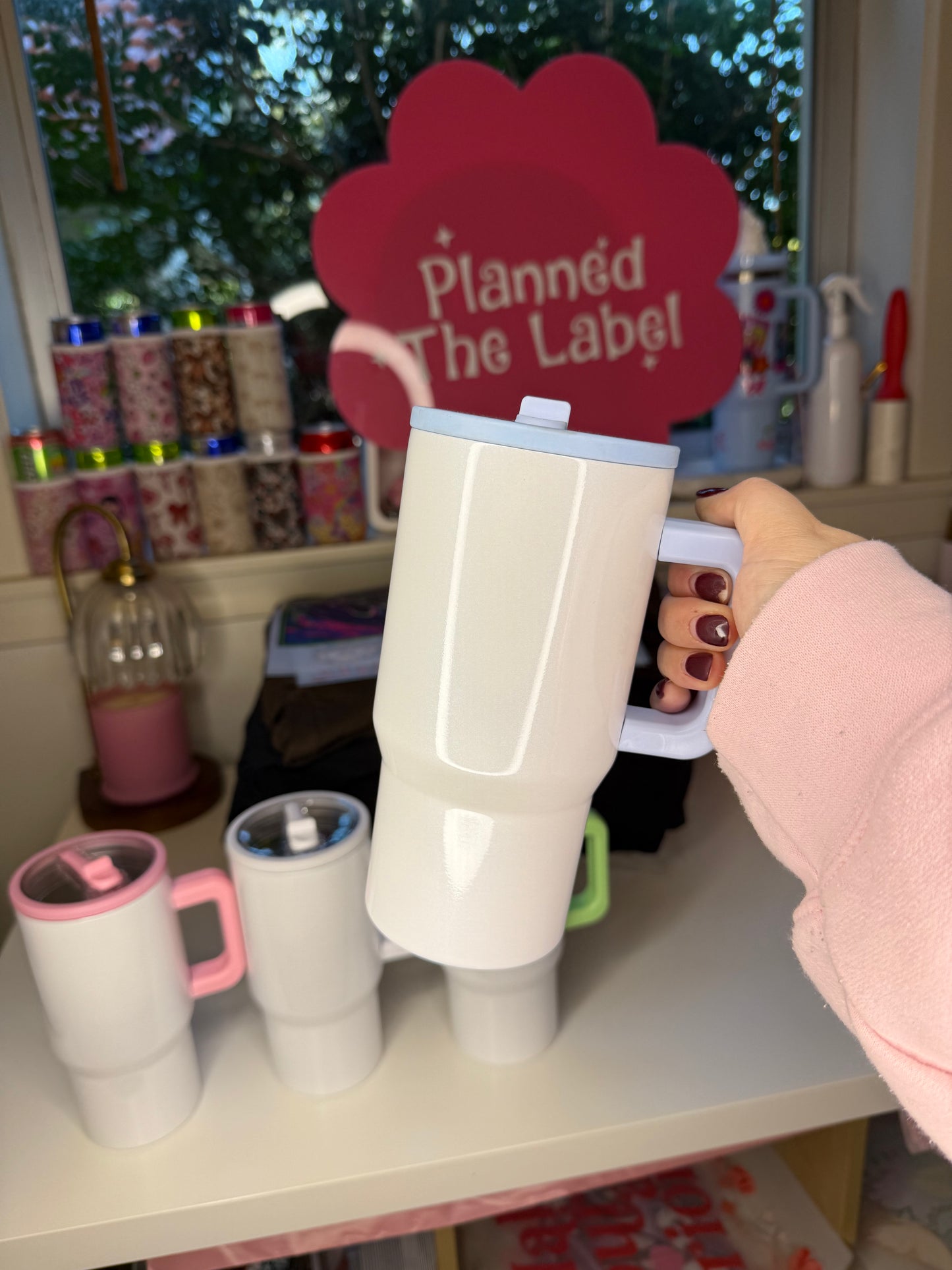 20oz Spill Proof Shimmer Tumbler