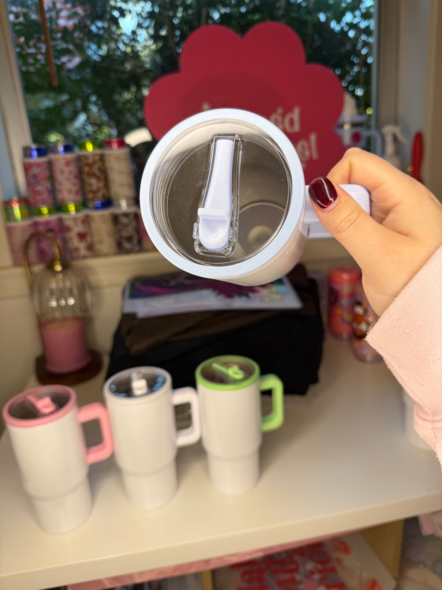 20oz Spill Proof Shimmer Tumbler