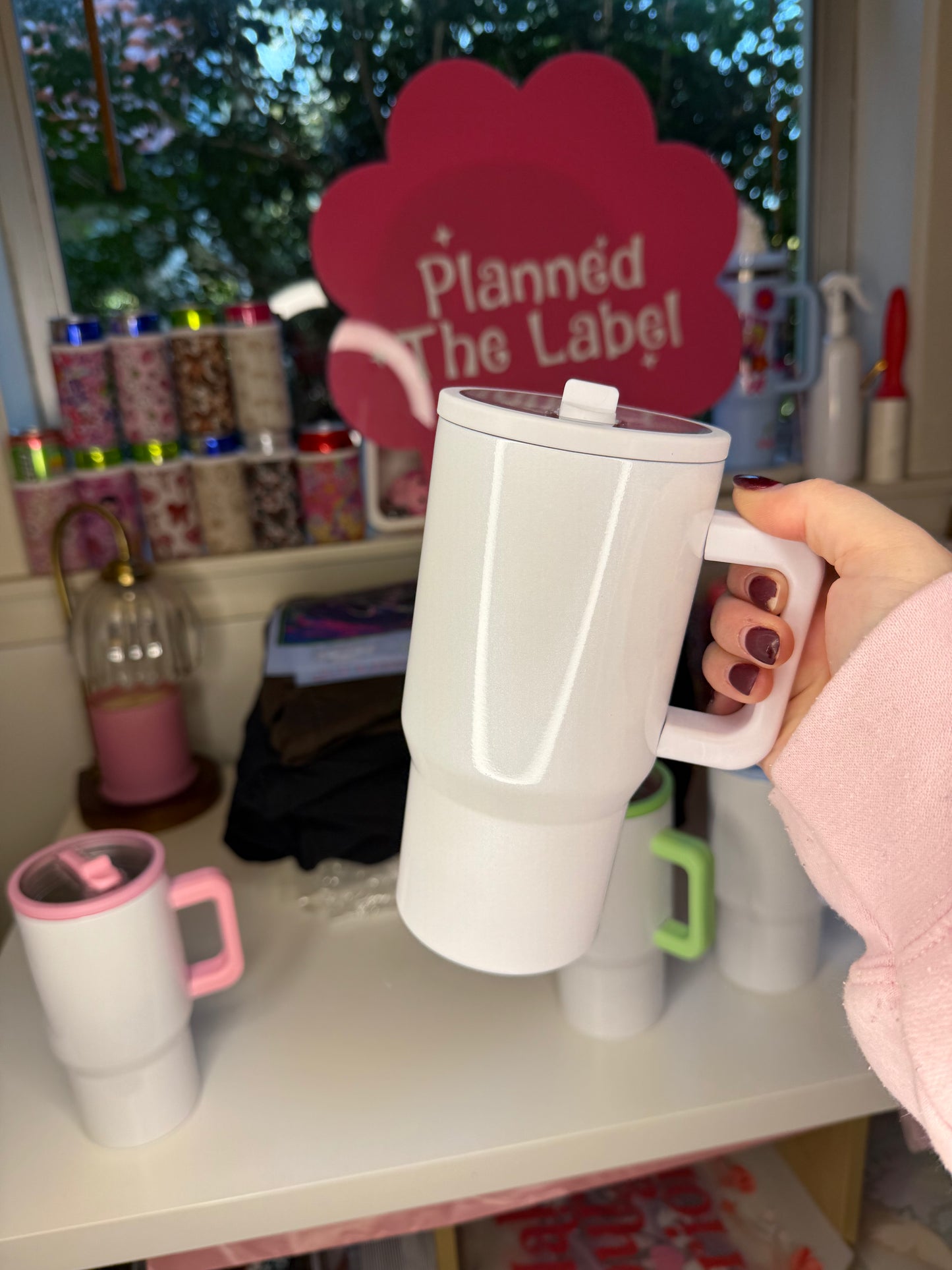 20oz Spill Proof Shimmer Tumbler