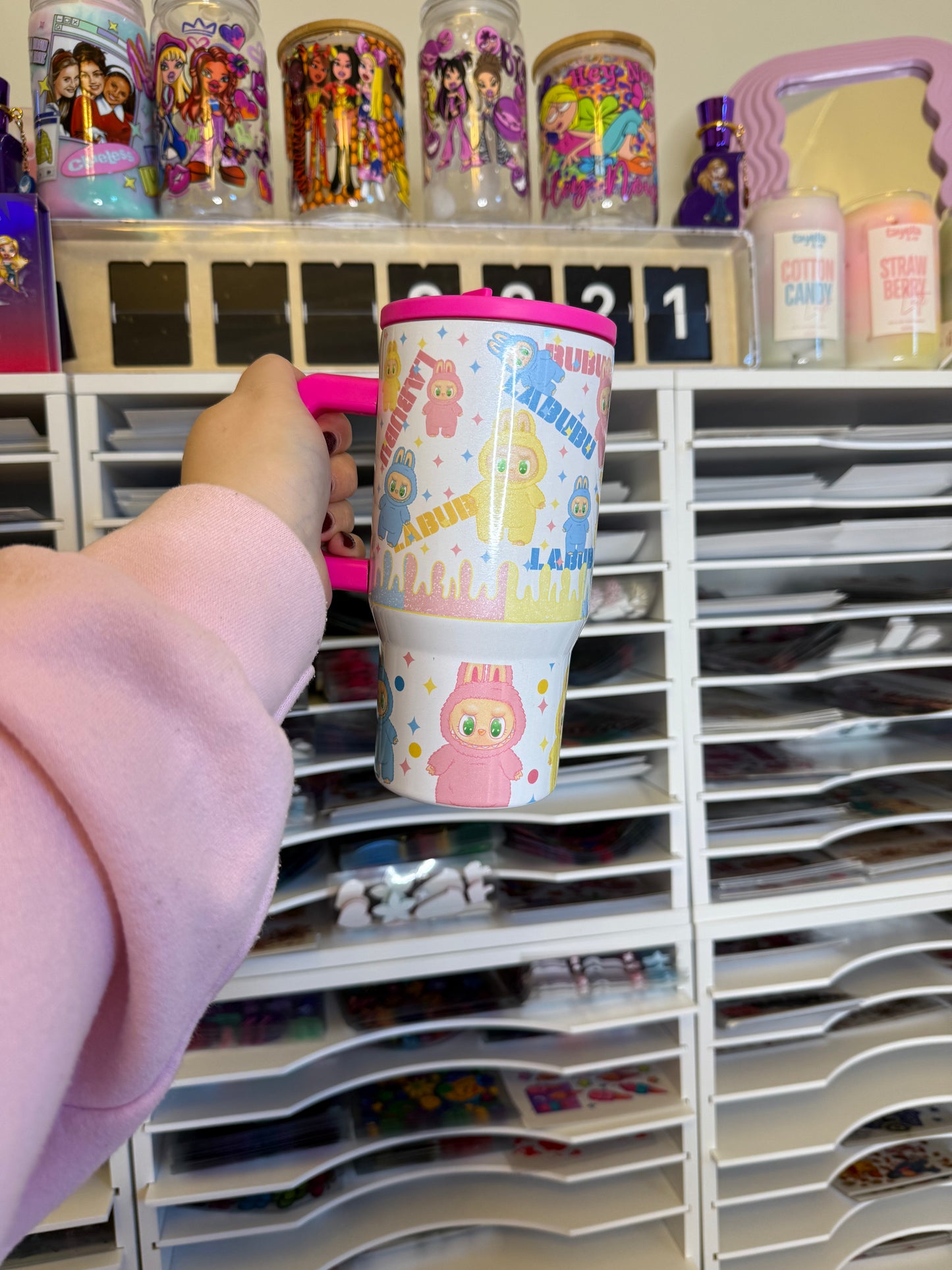 20oz Spill Proof Shimmer Tumbler