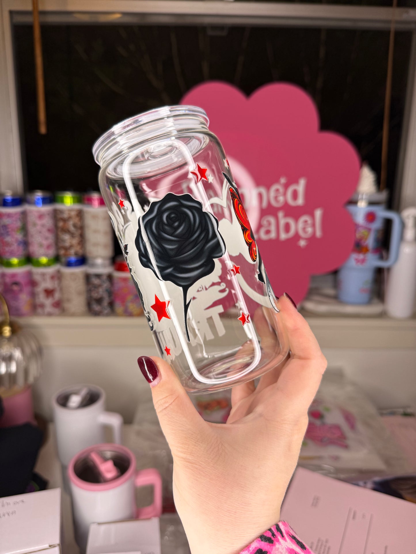 Tale As Old As My Trauma Glass Cup