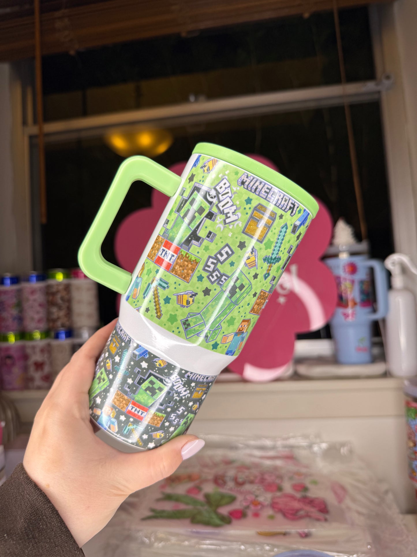 20oz Spill Proof Shimmer Tumbler
