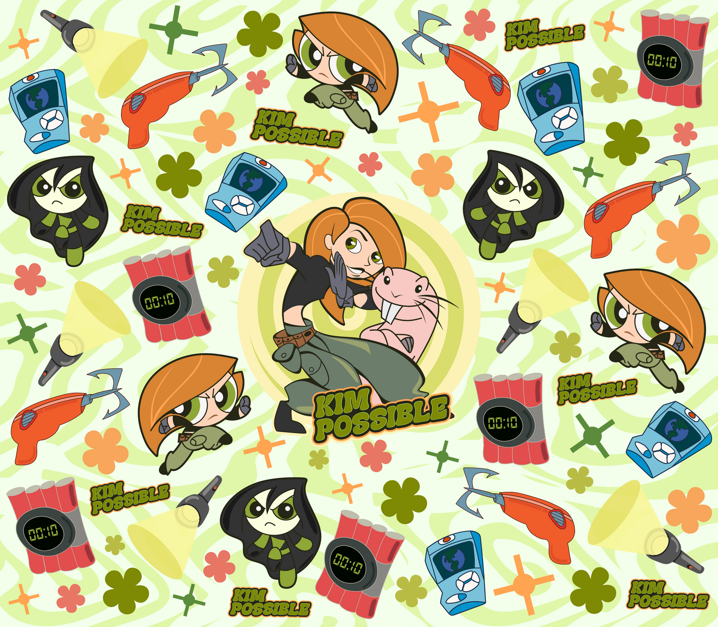 Kim Possible Phone, Mouse Pad & Coaster Bundle