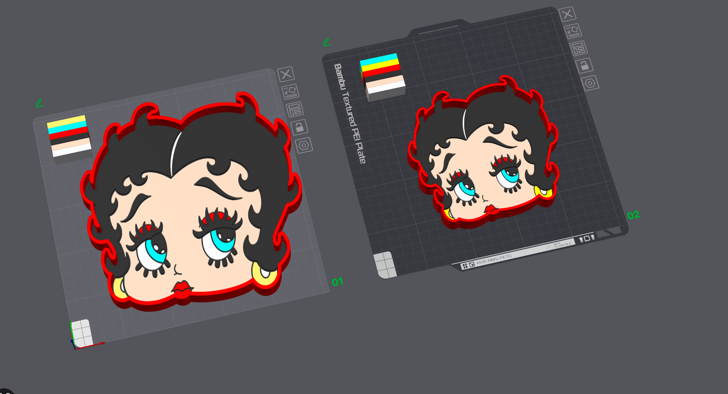 Betty Trinket Trays 3D Printing STL File