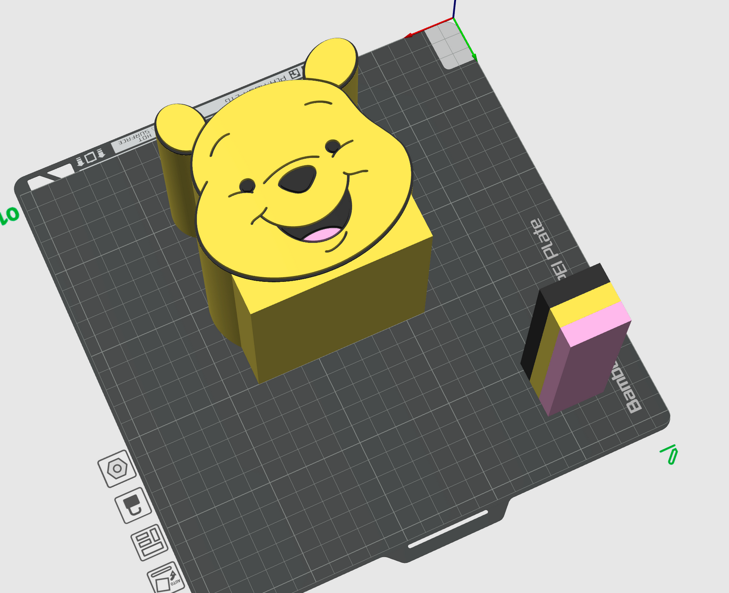 Honey Bear Pen Holder 3D Printing STL File