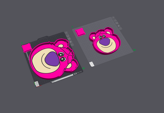 Lotso Trinket Trays 3D Printing STL File
