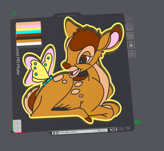 Bam Bam Trinket TRAY 3D Printing STL File