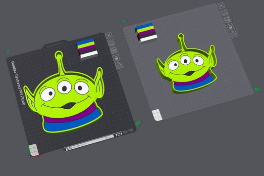 Alien Trinket Trays 3D Printing STL File