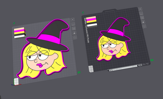 Halloween Liz Trinket Trays 3D Printing STL File
