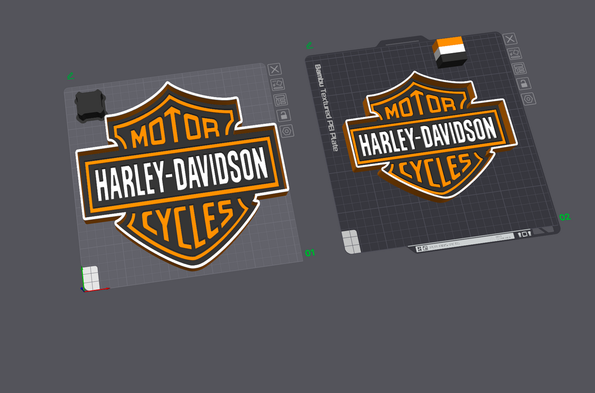 Motorcycle Trinket Trays 3D Printing STL File