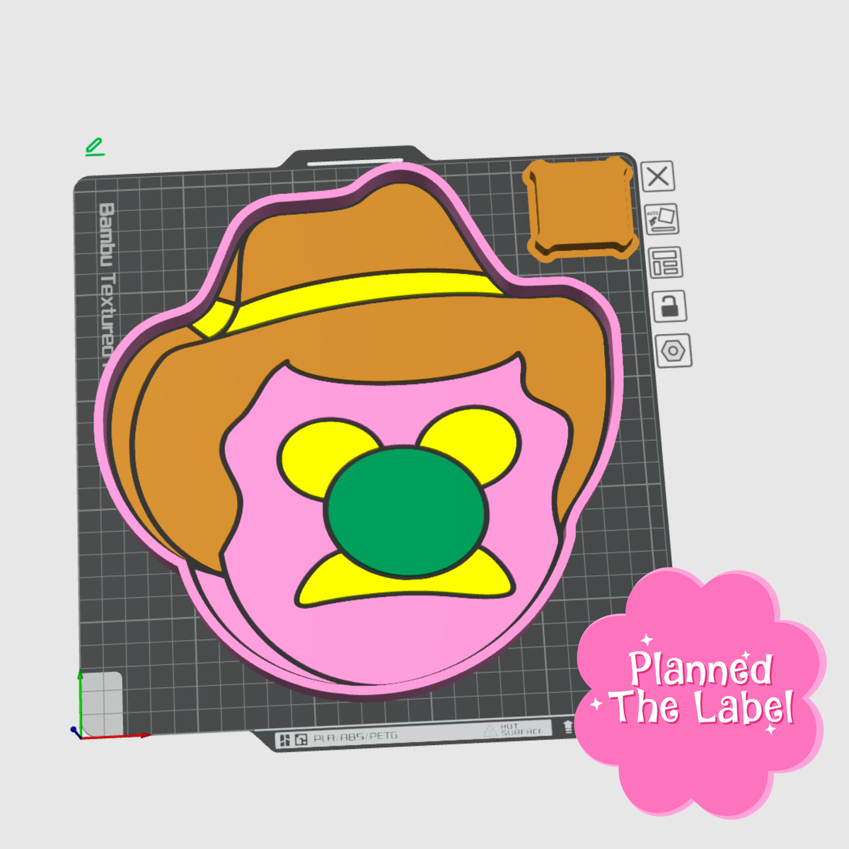 Bubbly Bill Trinket Tray 3D Printing STL File