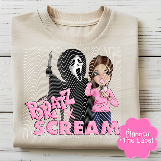 Bratz x Scream Direct To Film Transfer